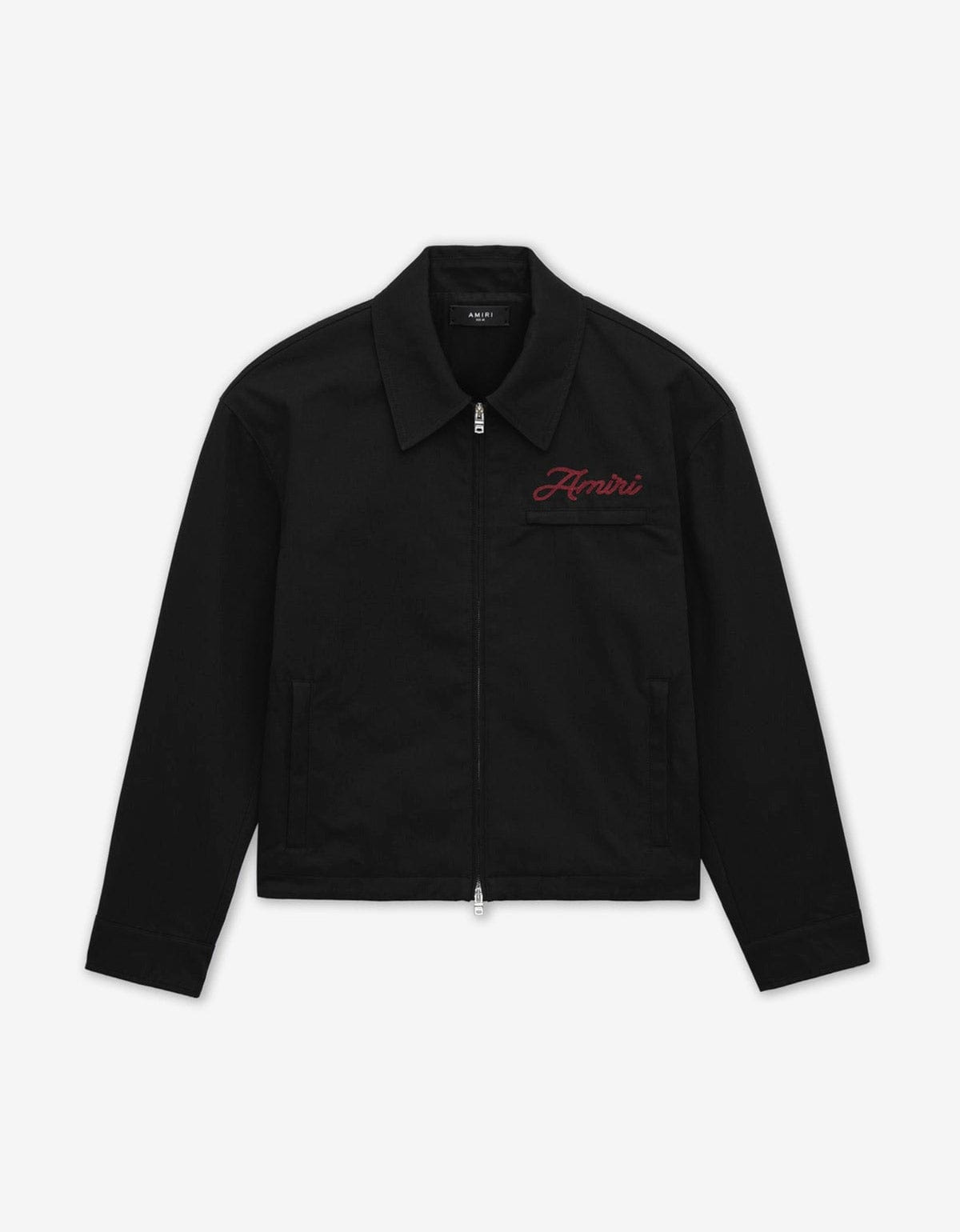Amiri Black Embroidered Dreamers Blouson - 1