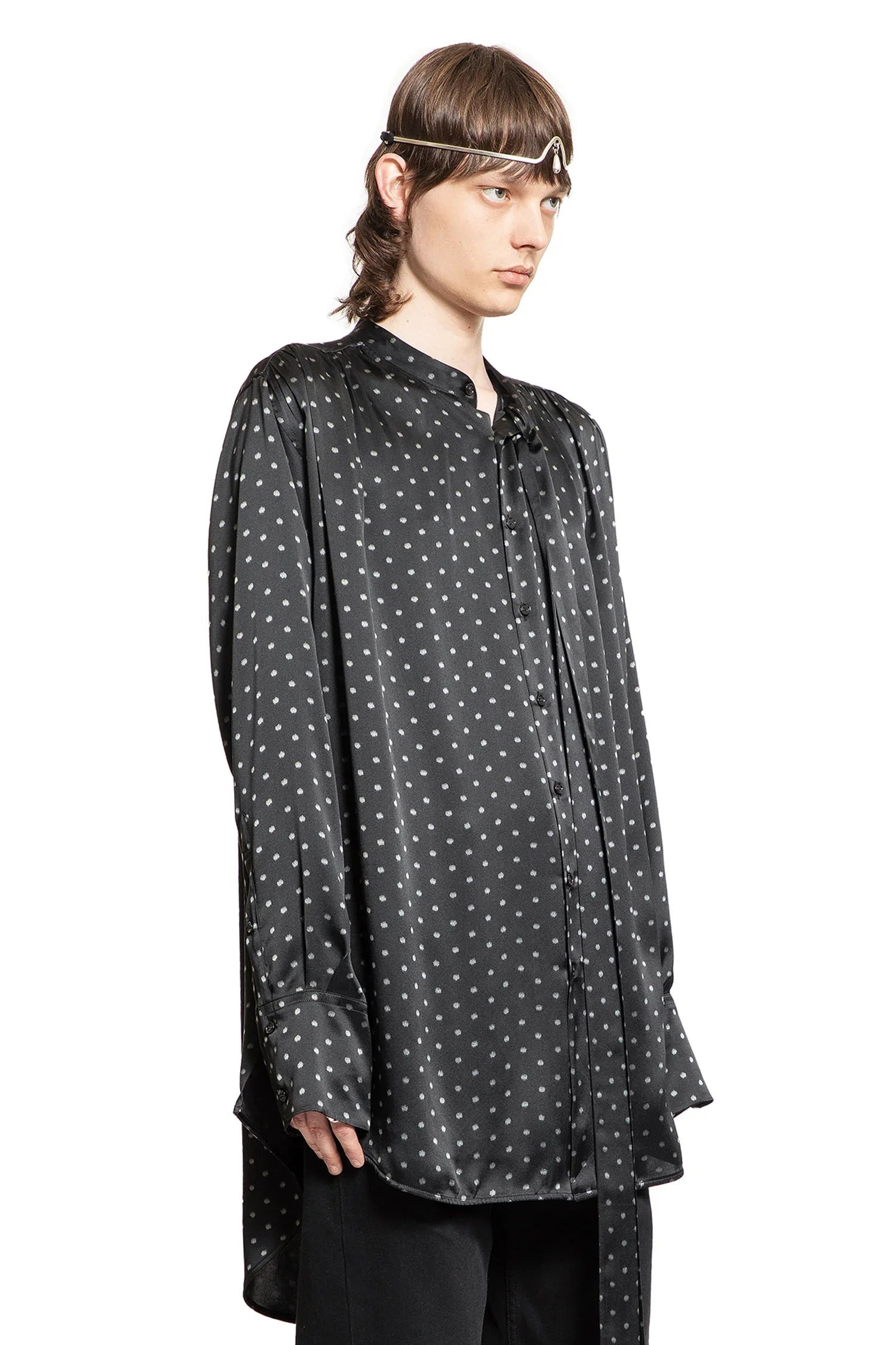 Solan-Lavalliere-Neck-Tie-Shirt - 2