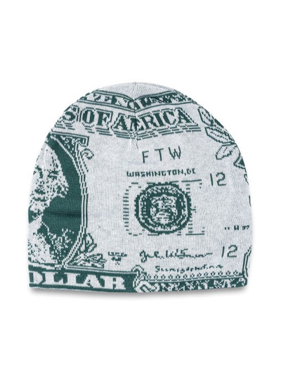 Supreme Dollar-pattern beanie outlook