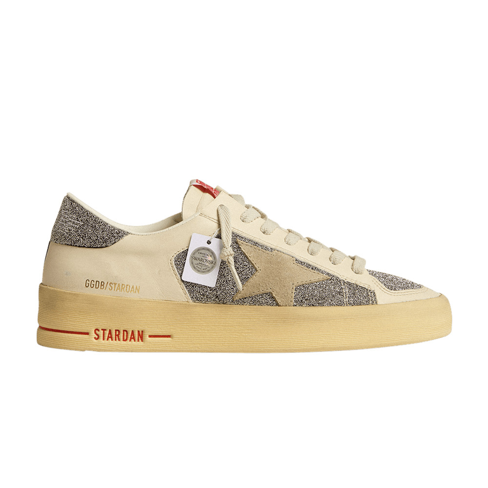 Swarovski x Golden Goose Wmns Stardan 'Off White Silver' - 1