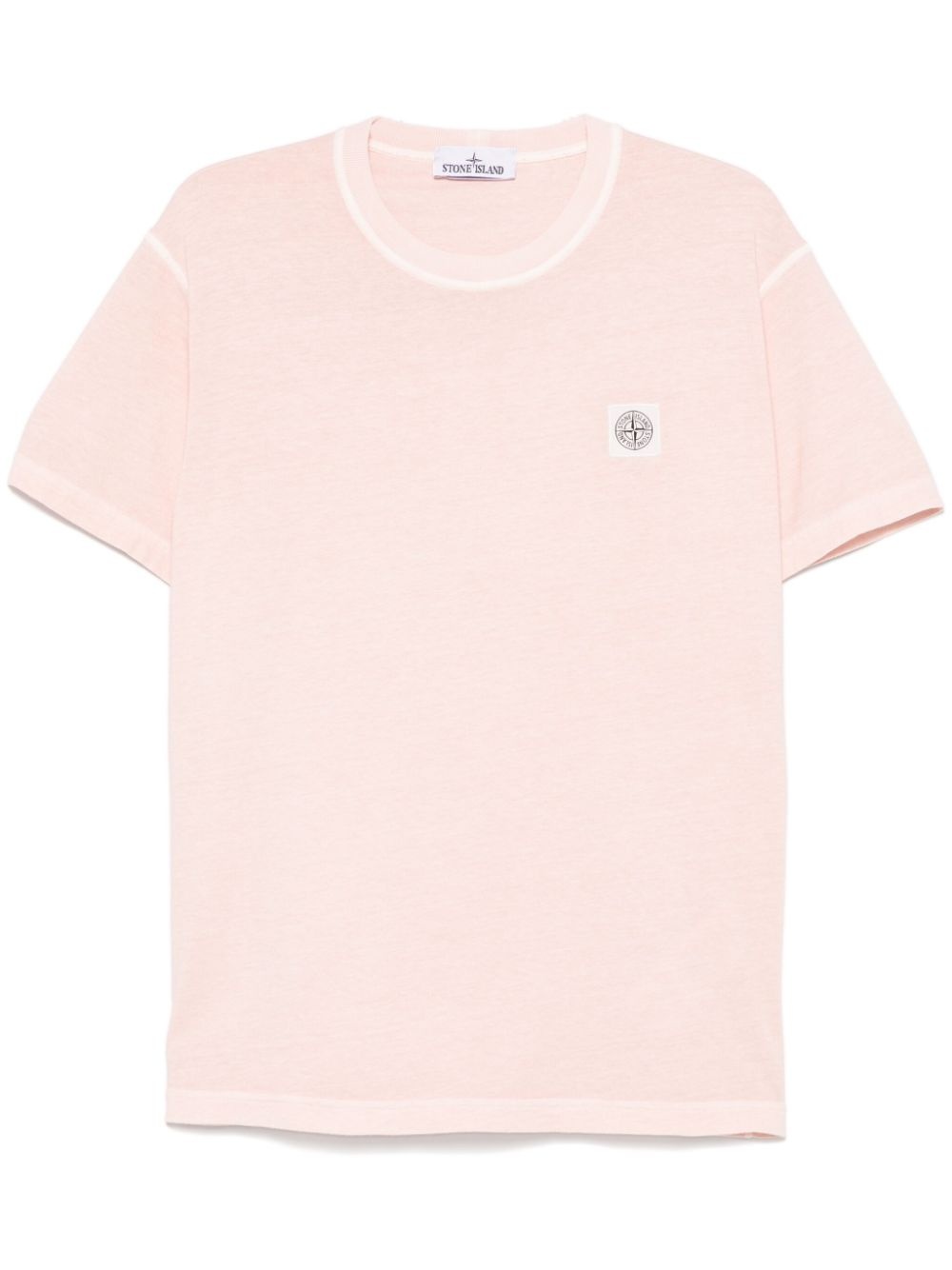 Compass-appliqué T-shirt - 1