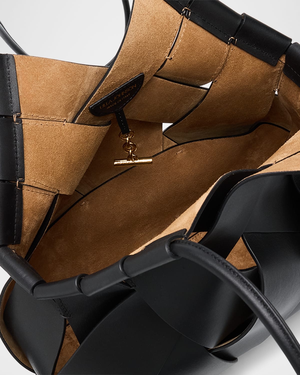 Charlotte Woven Leather Tote Bag - 4