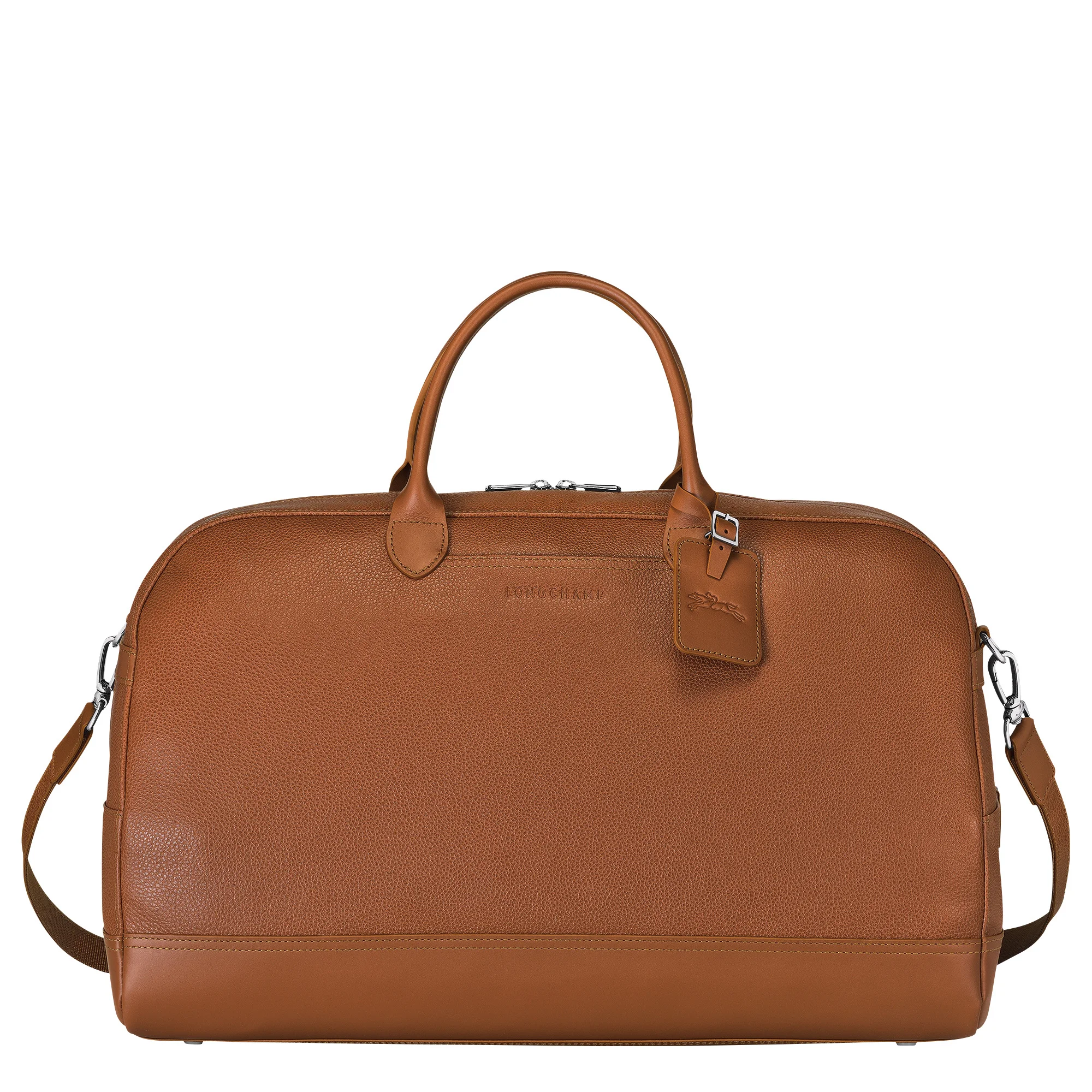 Le Foulonné M Travel bag Caramel - Leather - 1
