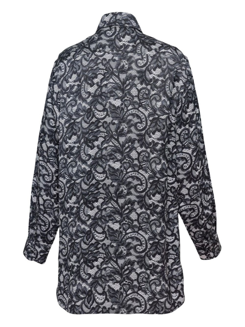 Stella McCartney lace-print shirt outlook