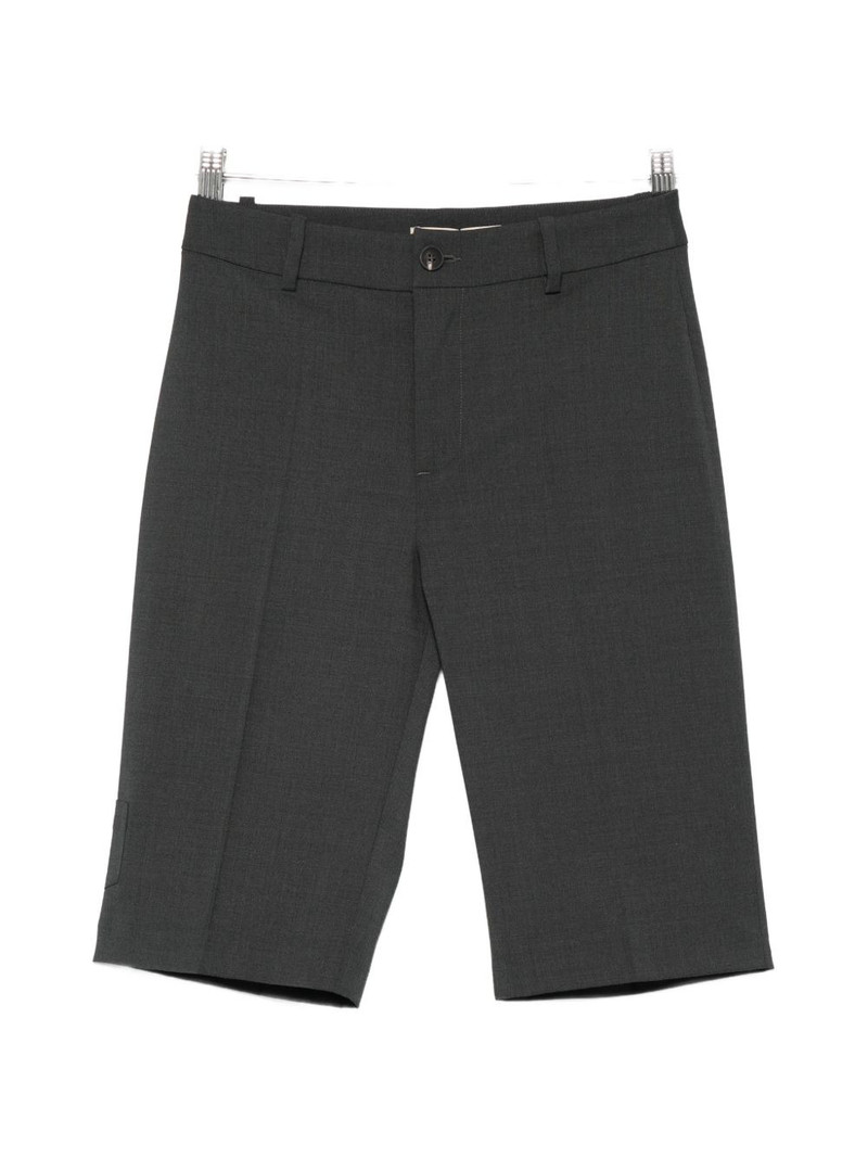 Marisa pressed-crease tailored shorts 1