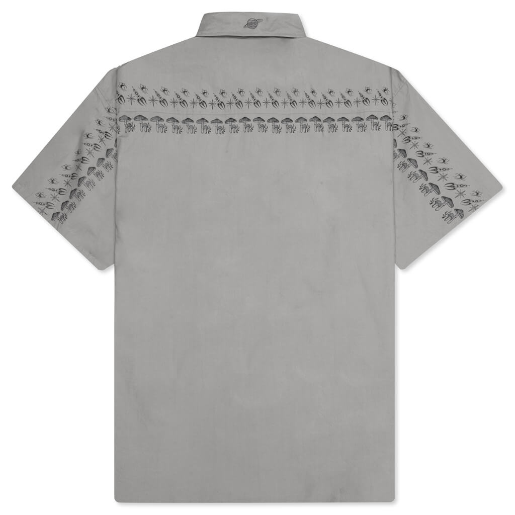 NEIGHBORHOOD X DR. WOO SHIRT - GREY - 2