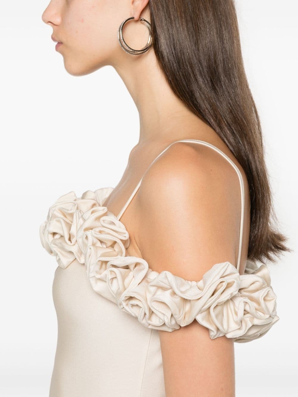 ruffled maxi dress - 5