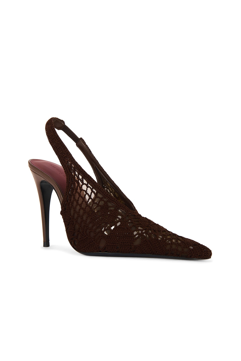 Slingback Crochet Pump - 2