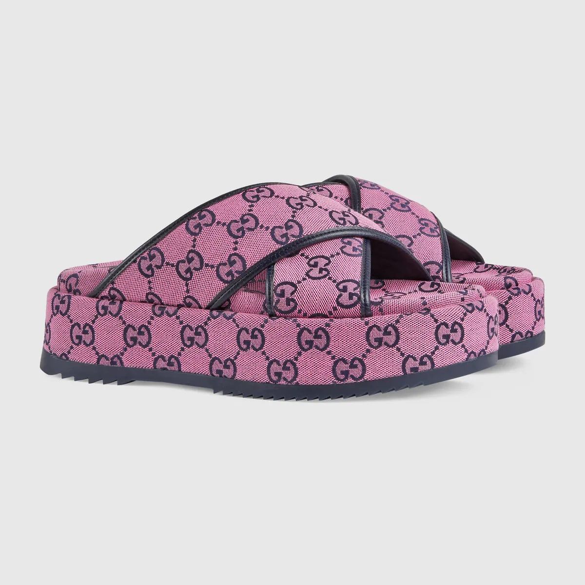 GG Multicolor platform sandal - 2