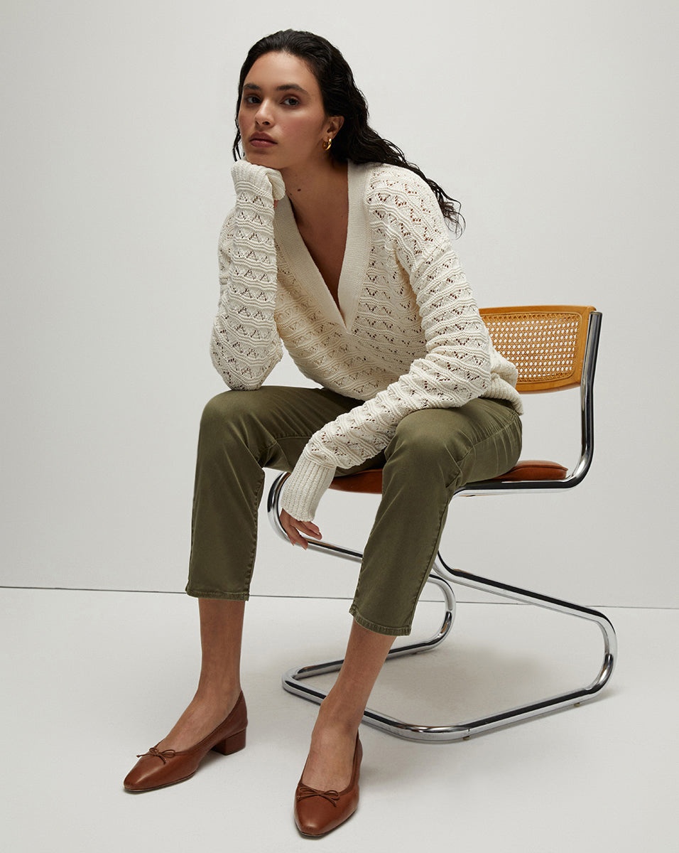 BRACIA POINTELLE SWEATER - 5
