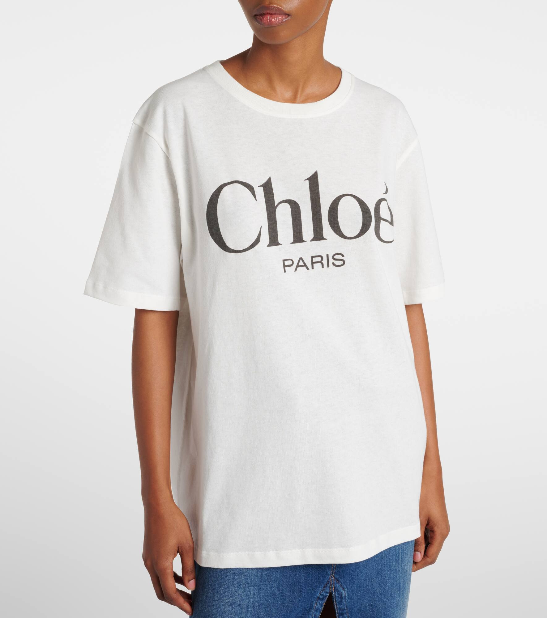 Logo cotton jersey T-shirt - 5