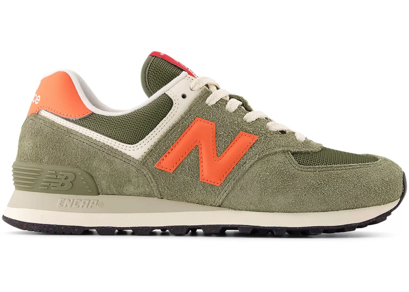 New Balance 574 Dark Olivine Flare - 1