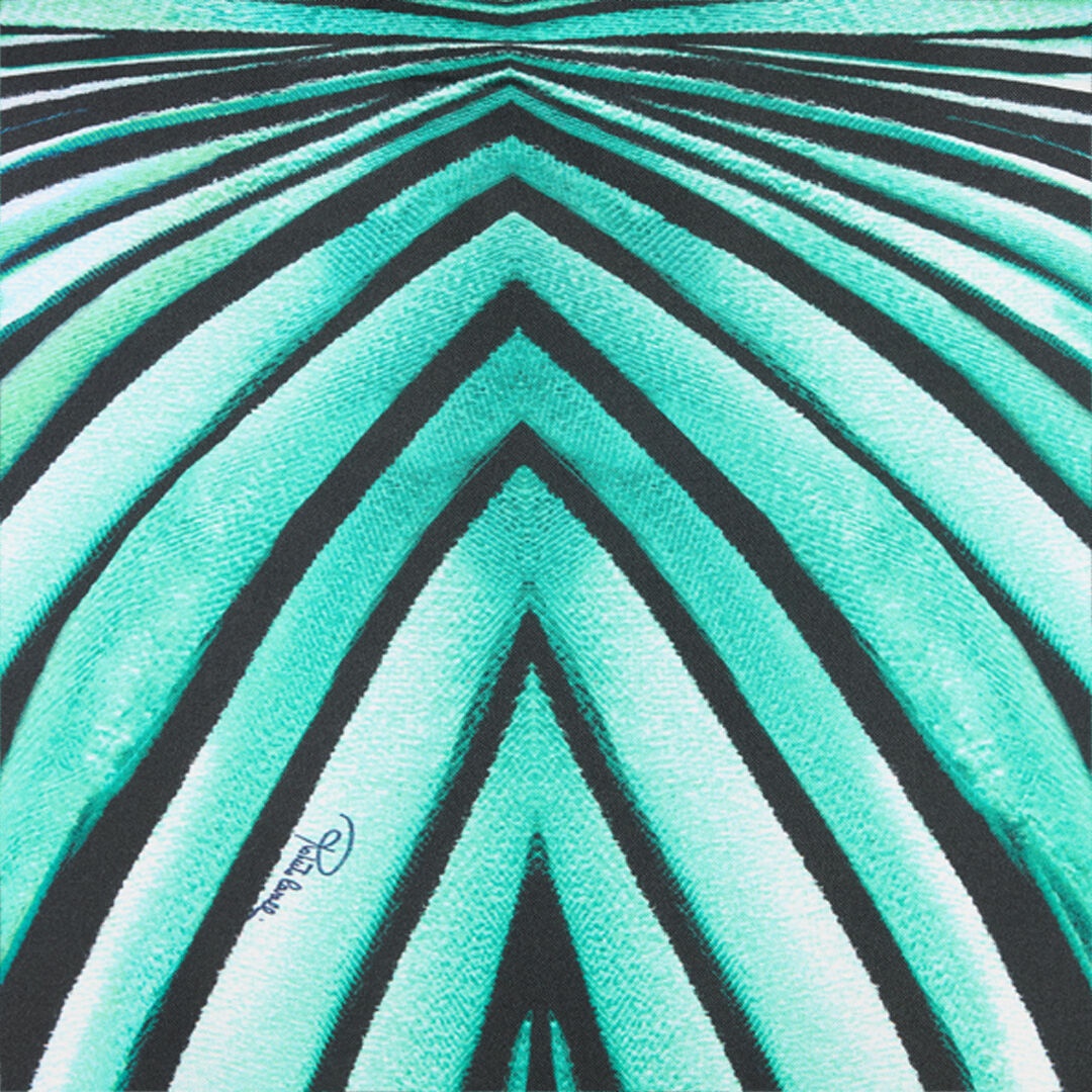 Silk-Blend T-Shirt with Ray of Sea Print - 5
