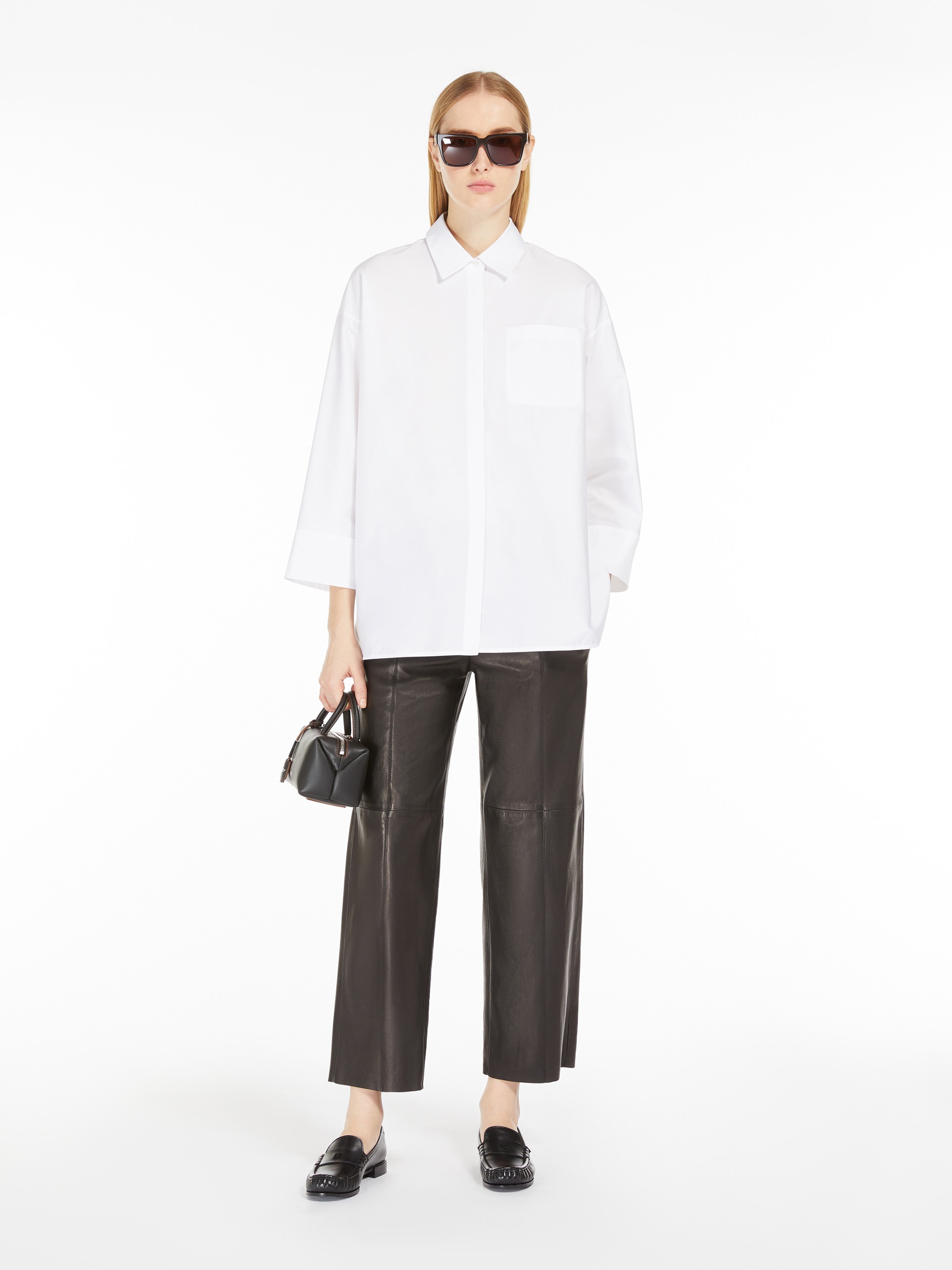 FANO Cotton twill blouse - 2