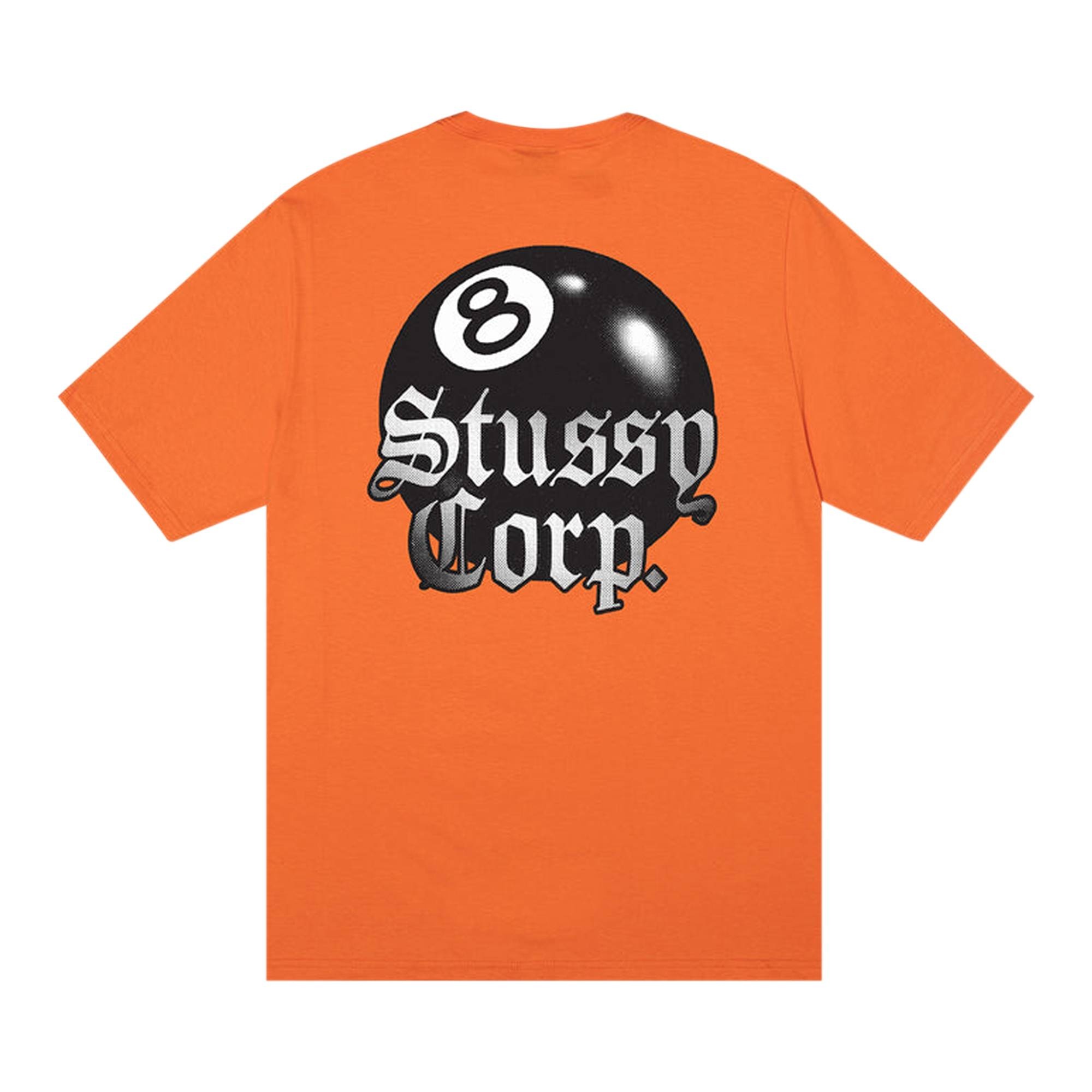 Stüssy Stussy 8 Ball Corp. Tee 'Coral' | REVERSIBLE