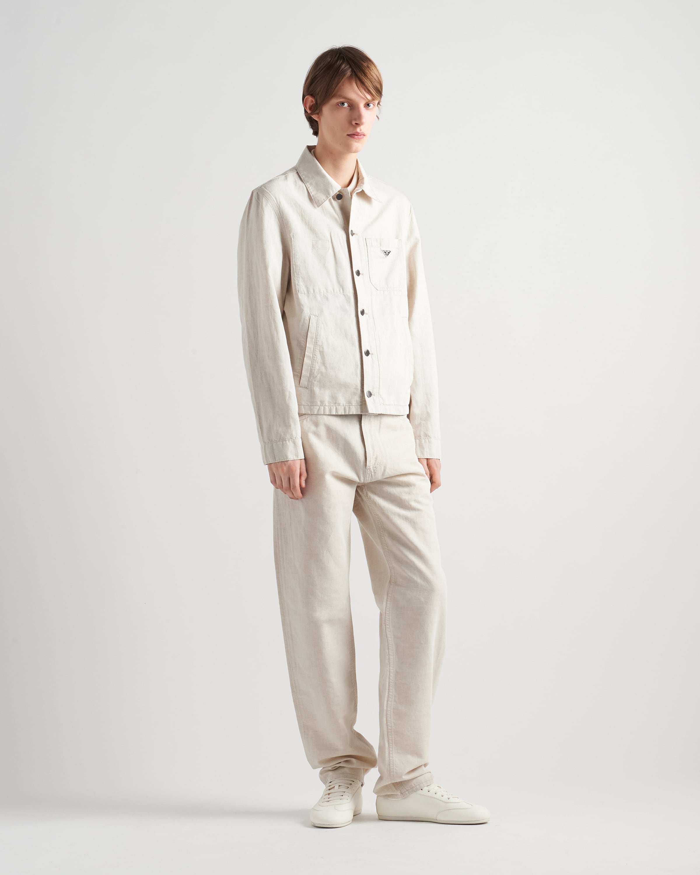 Five-pocket chambray jeans - 2