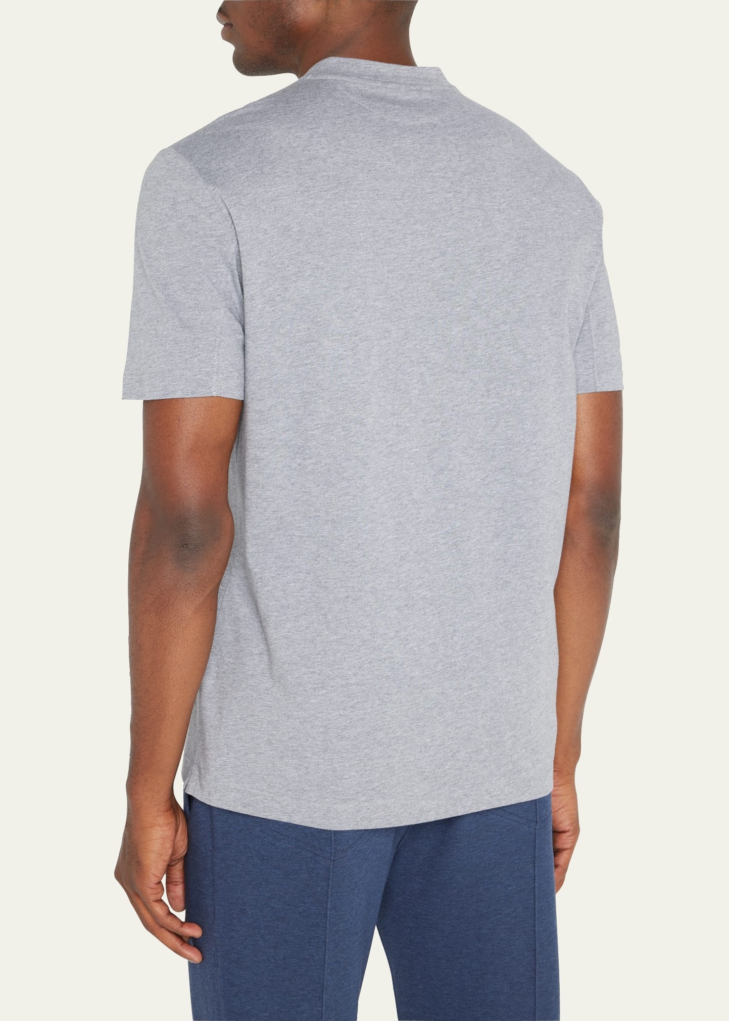 Men's Basic-Fit V-Neck T-Shirt - 3
