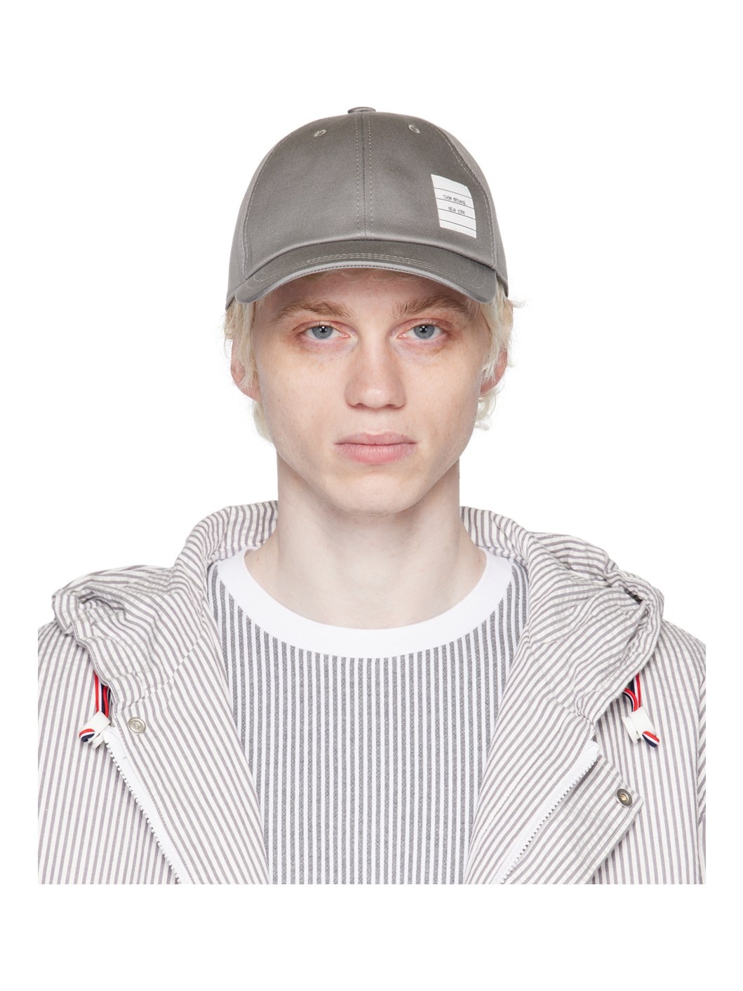 Gray Logo Patch Cap - 1