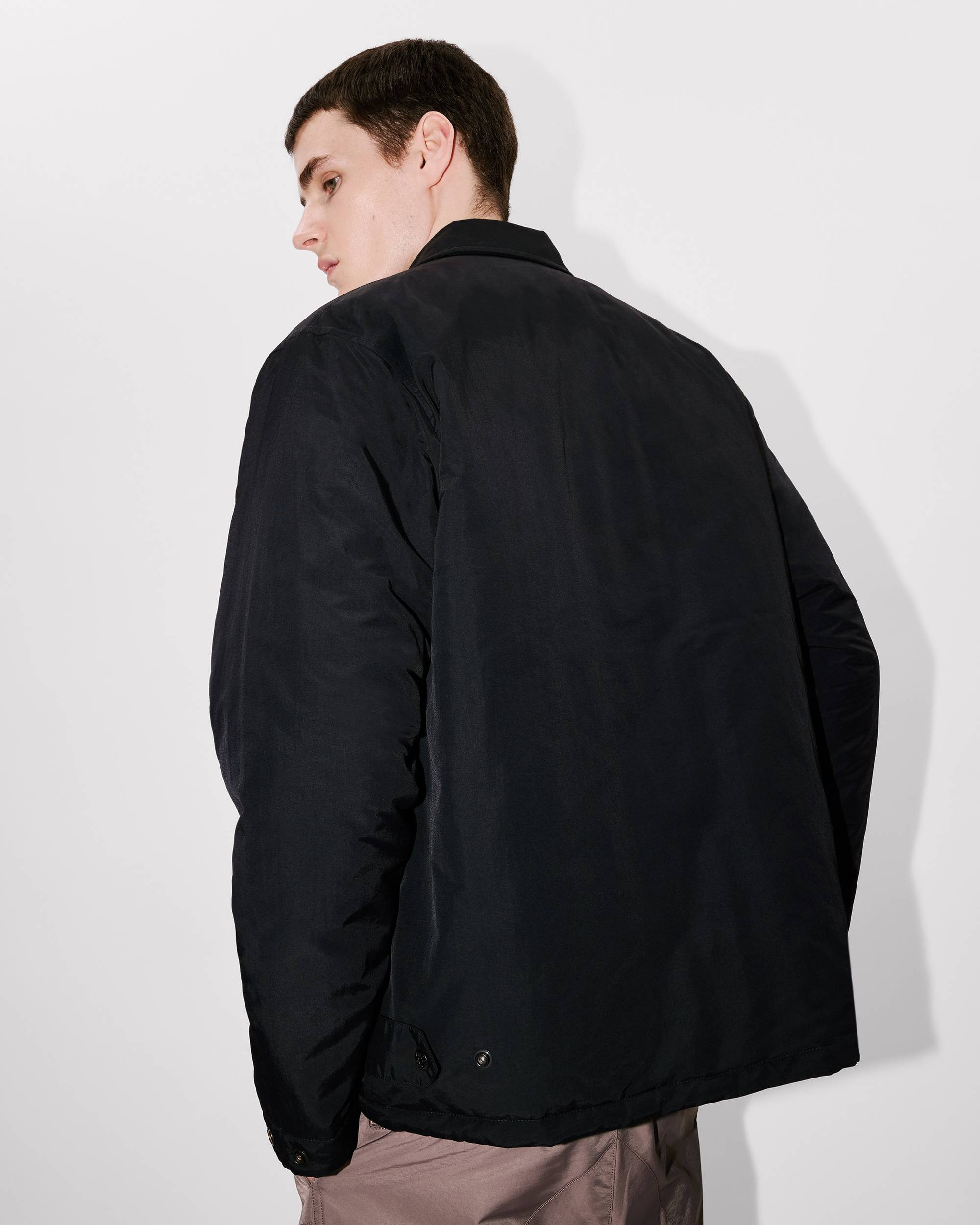 'Boke Flower 2.0' reversible heavy coach jacket - 14