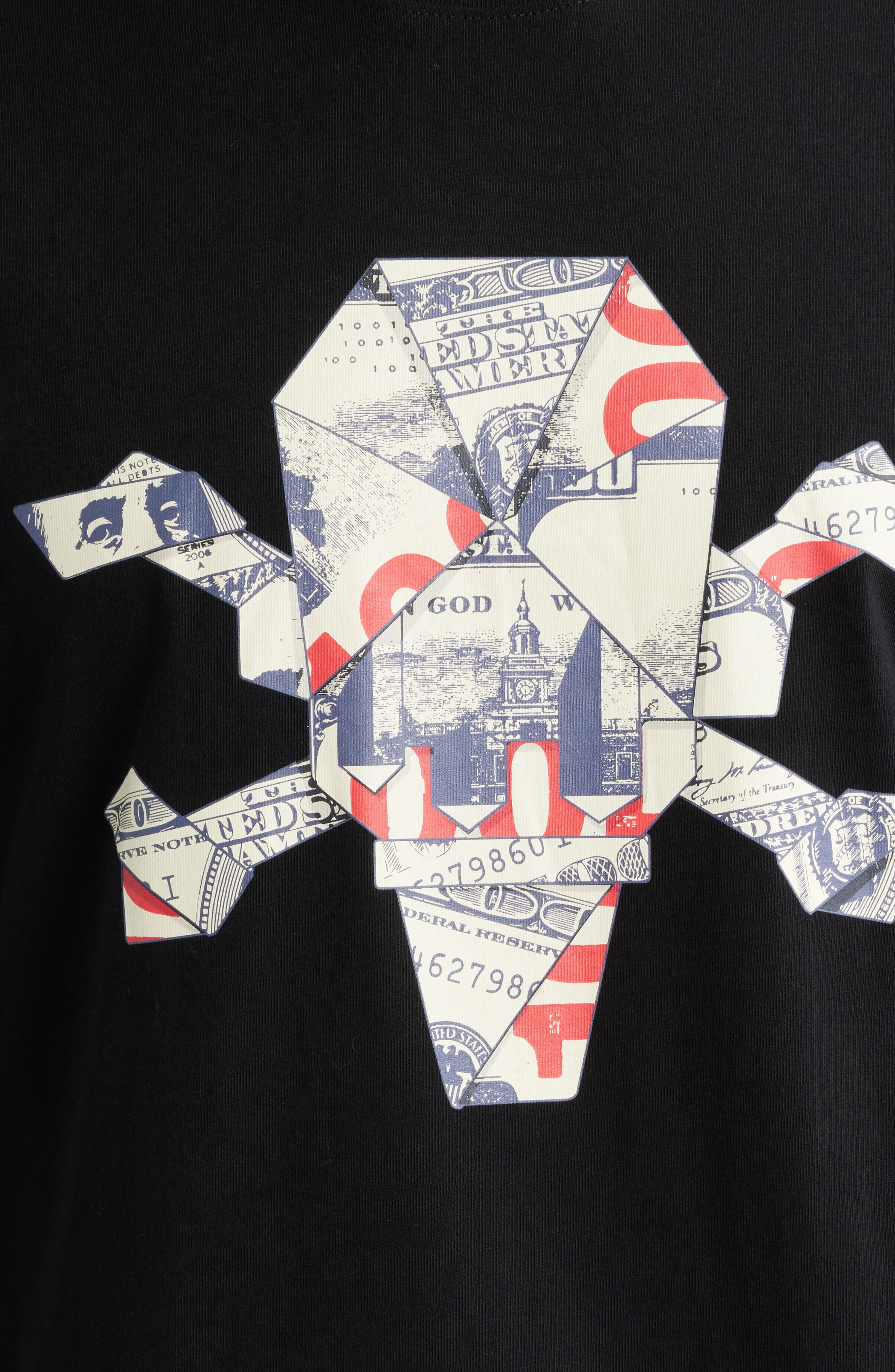 ICECREAM Origami Cotton Graphic Tee in Black at Nordstrom - 6