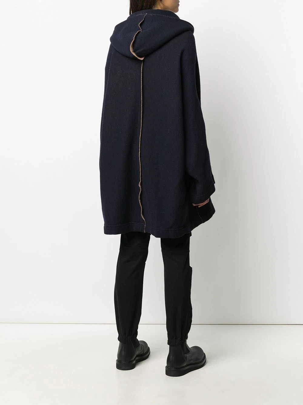 oversized hooded coat - 3