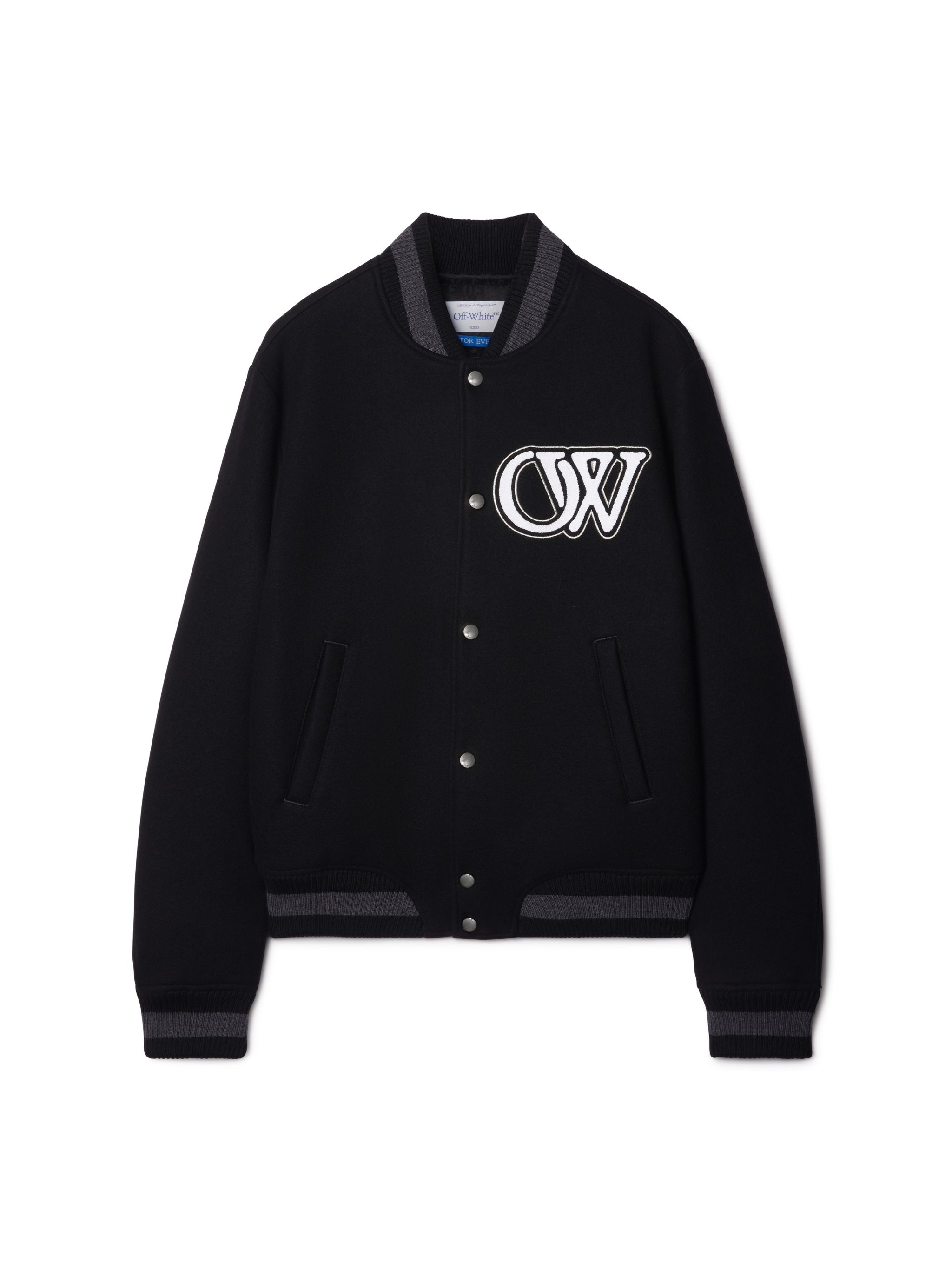 Wool Varsity Bomber - 1