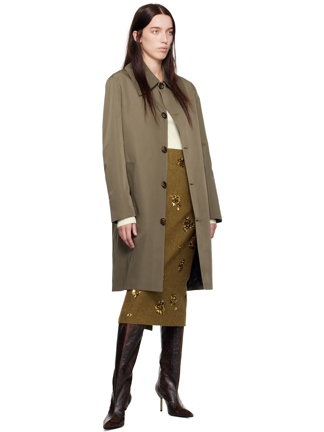 Khaki Torrance Coat - 4