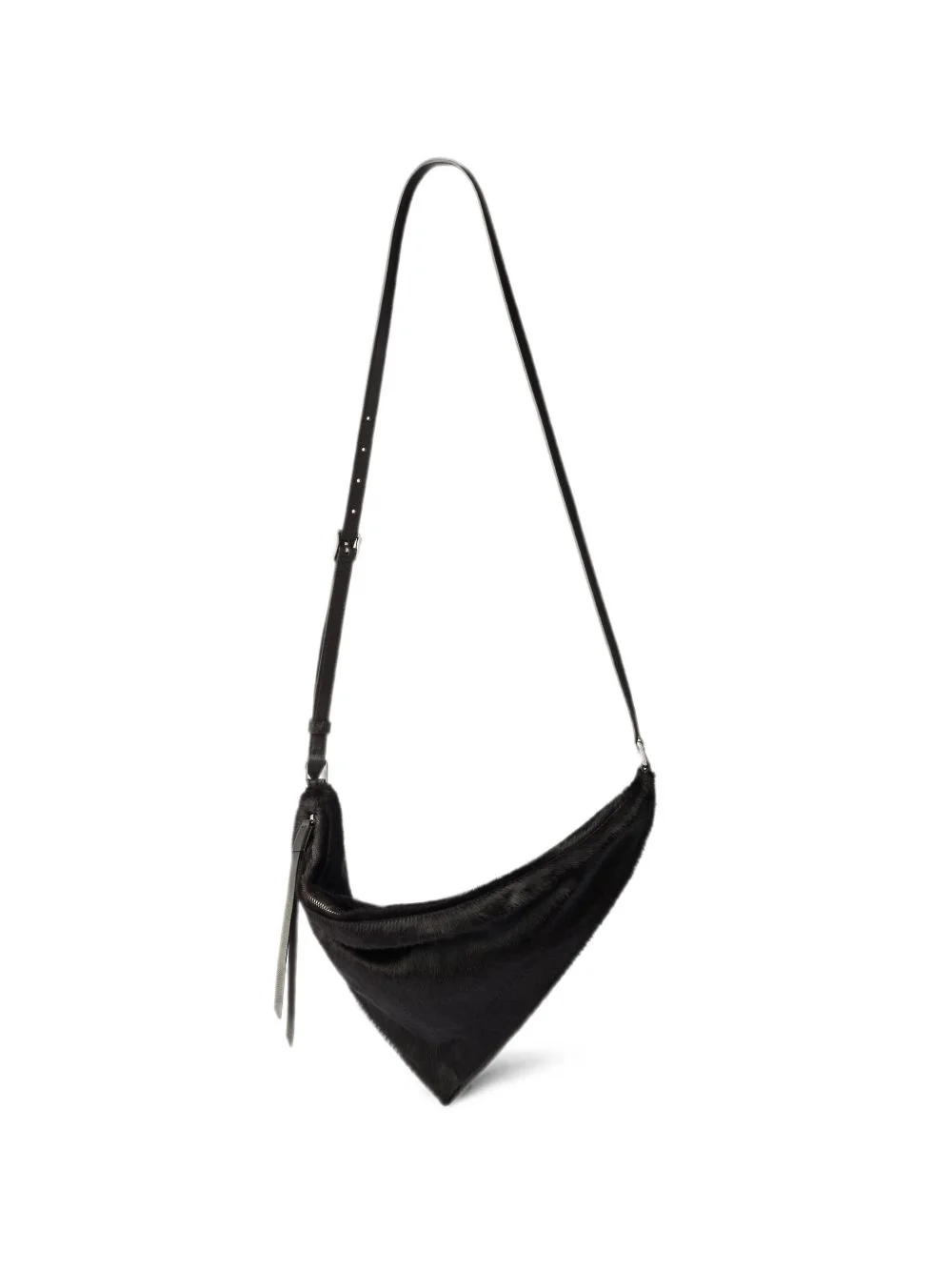 Pocket Scarf bag in pony-style leather - 1