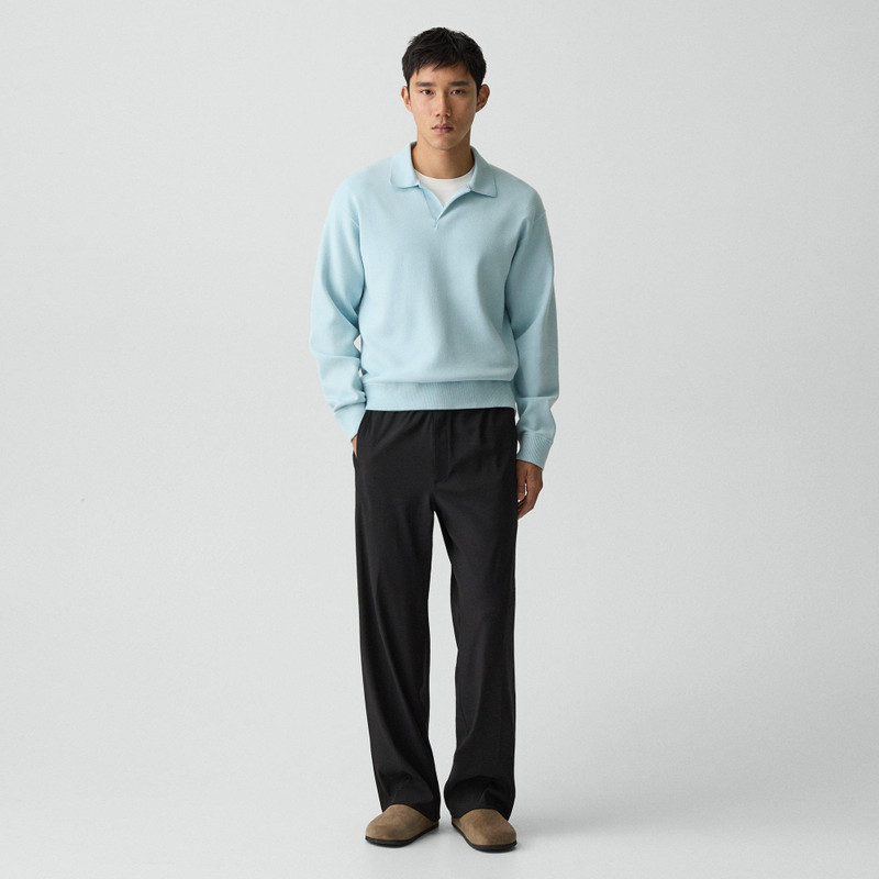 Relaxed Pull-On Pant in Stretch Wool 2