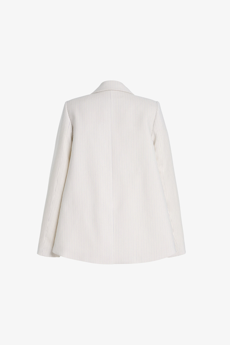 BRANDON MAXWELL Haven Trapeze Blazer outlook