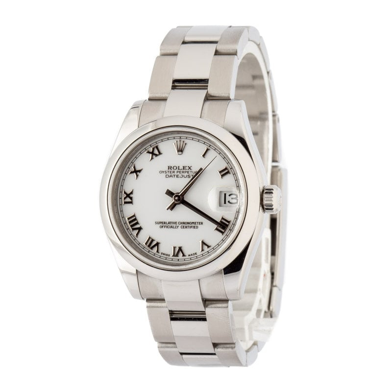 Rolex Datejust 31 ref 178240 White Dial - 2