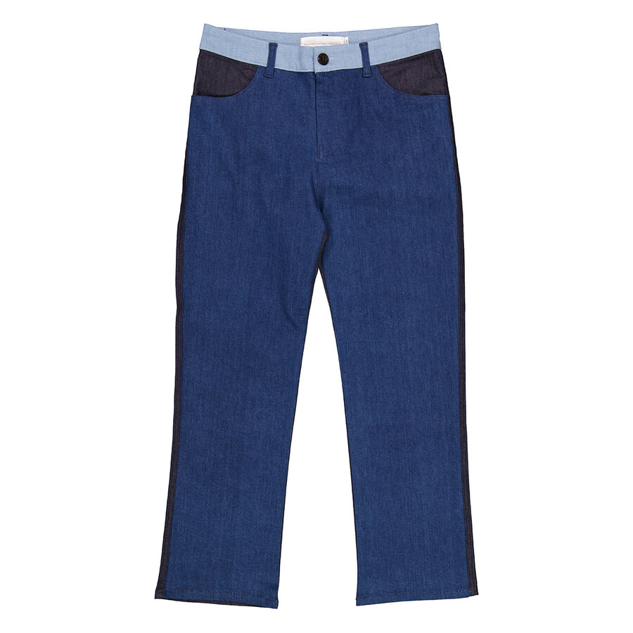 Victoria Beckham Ladies Pants Light Blue Cali Jean - 4