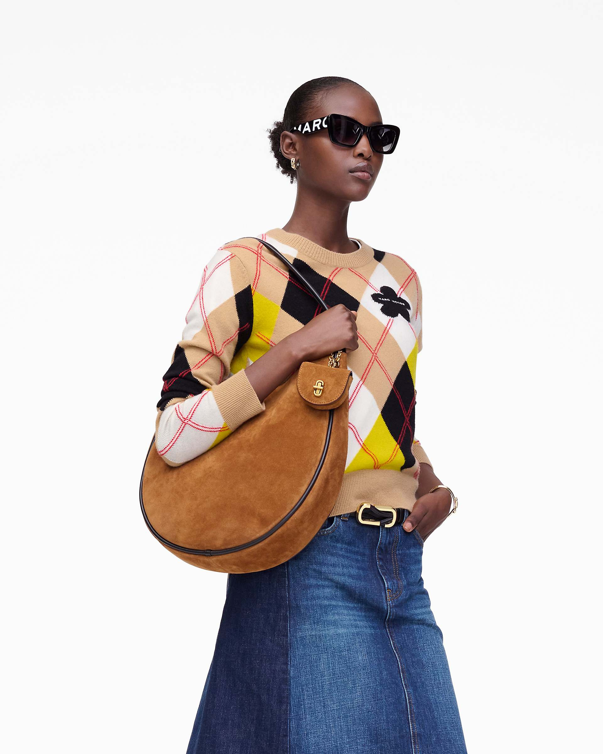 THE SUEDE LARGE DUAL HOBO - 2
