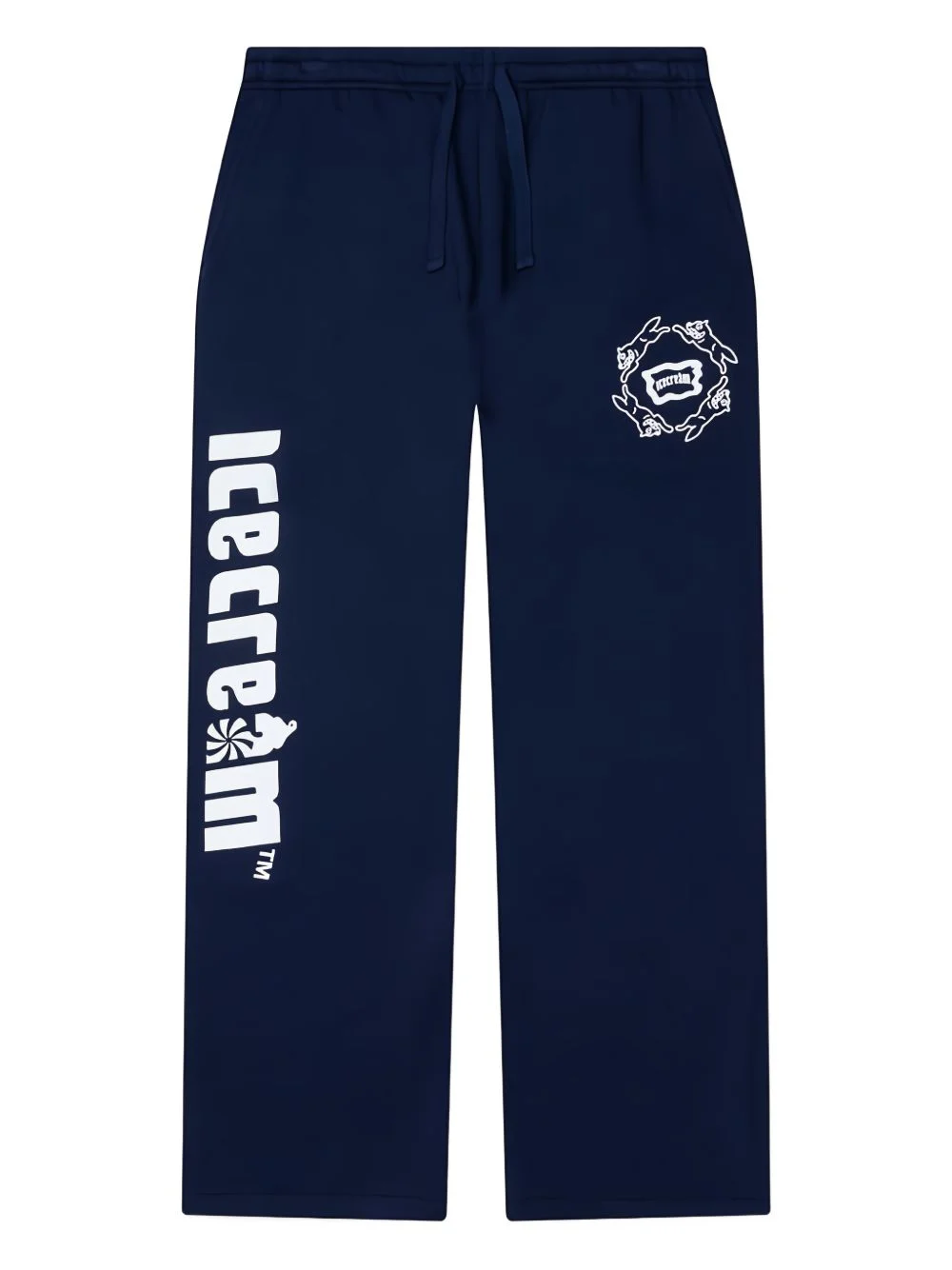 logo-print track pants - 1