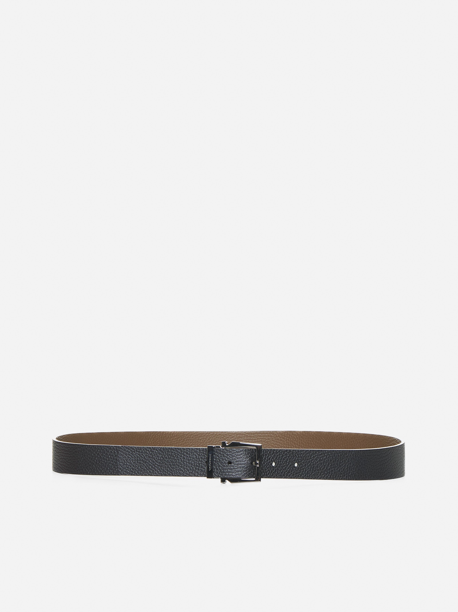 Reversible leather belt - 1