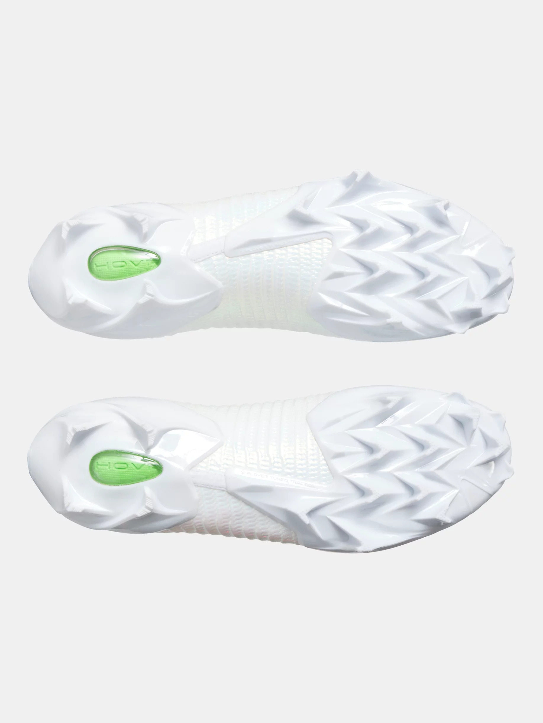 Under Armour White Iridescent Football Cleats Size 12 Art 3028220-100 Under Armour Blur Pro  main image 2