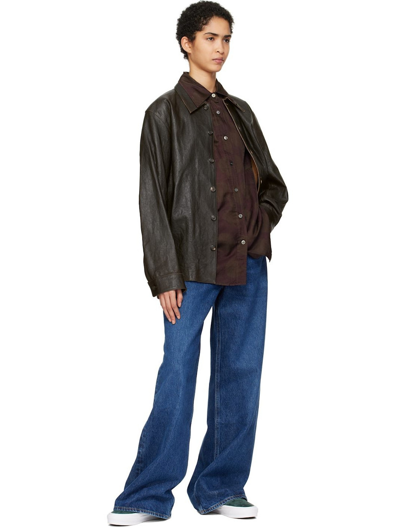 Vans Green Premium Authentic 44 Suede Sneakers outlook