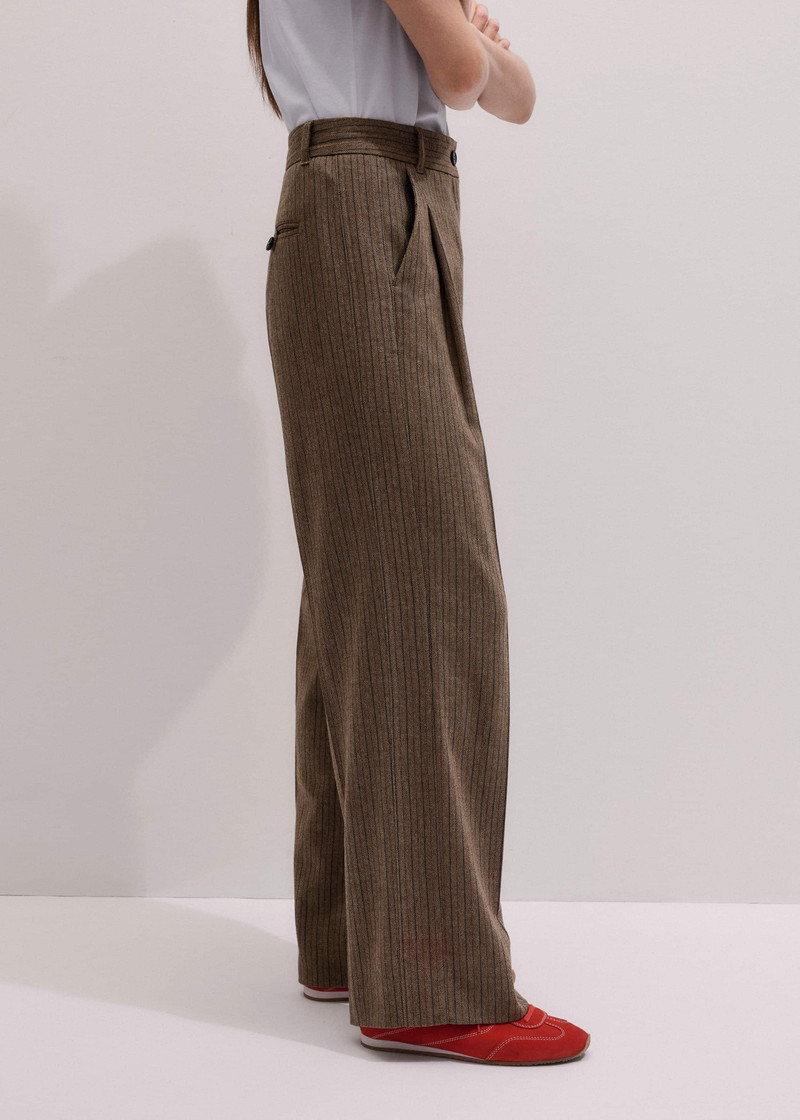 Pleat Tapered Trouser 6