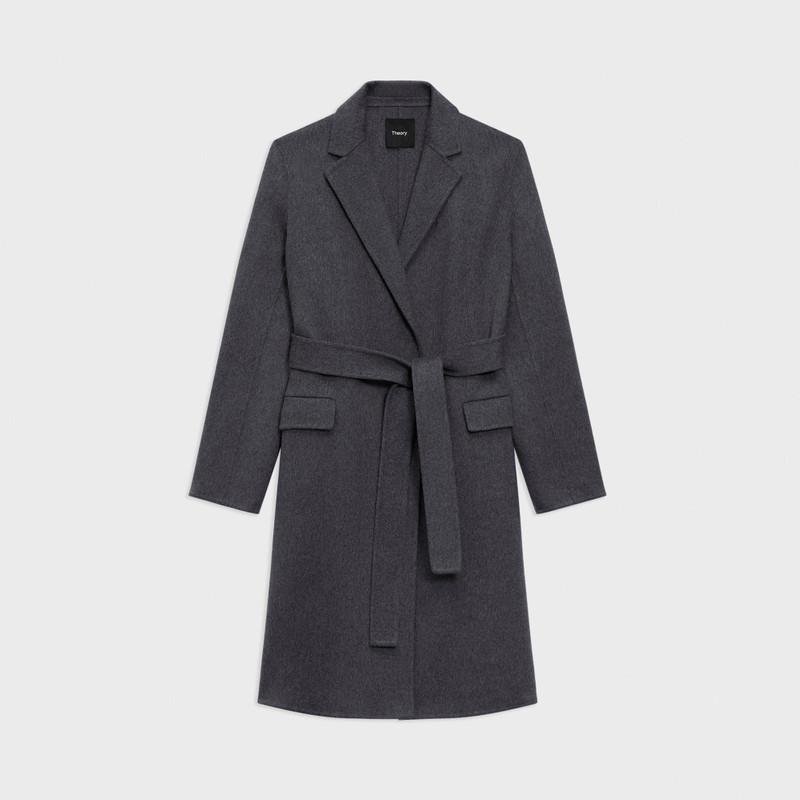 Wrap Coat in Double-Face Wool-Cashmere 1
