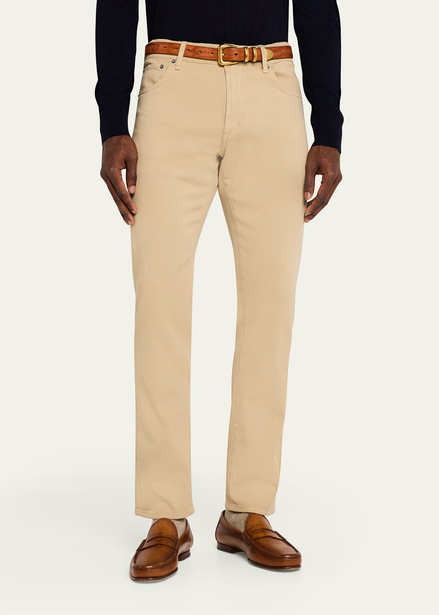 Men's Sherrington Slim Twill 5-Pocket Pants - 4