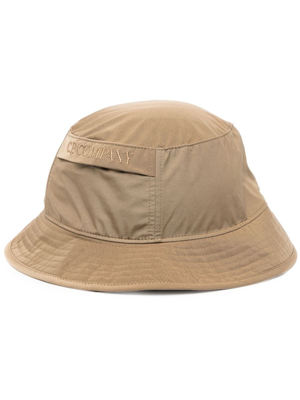 embroidered-logo bucket hat - 1