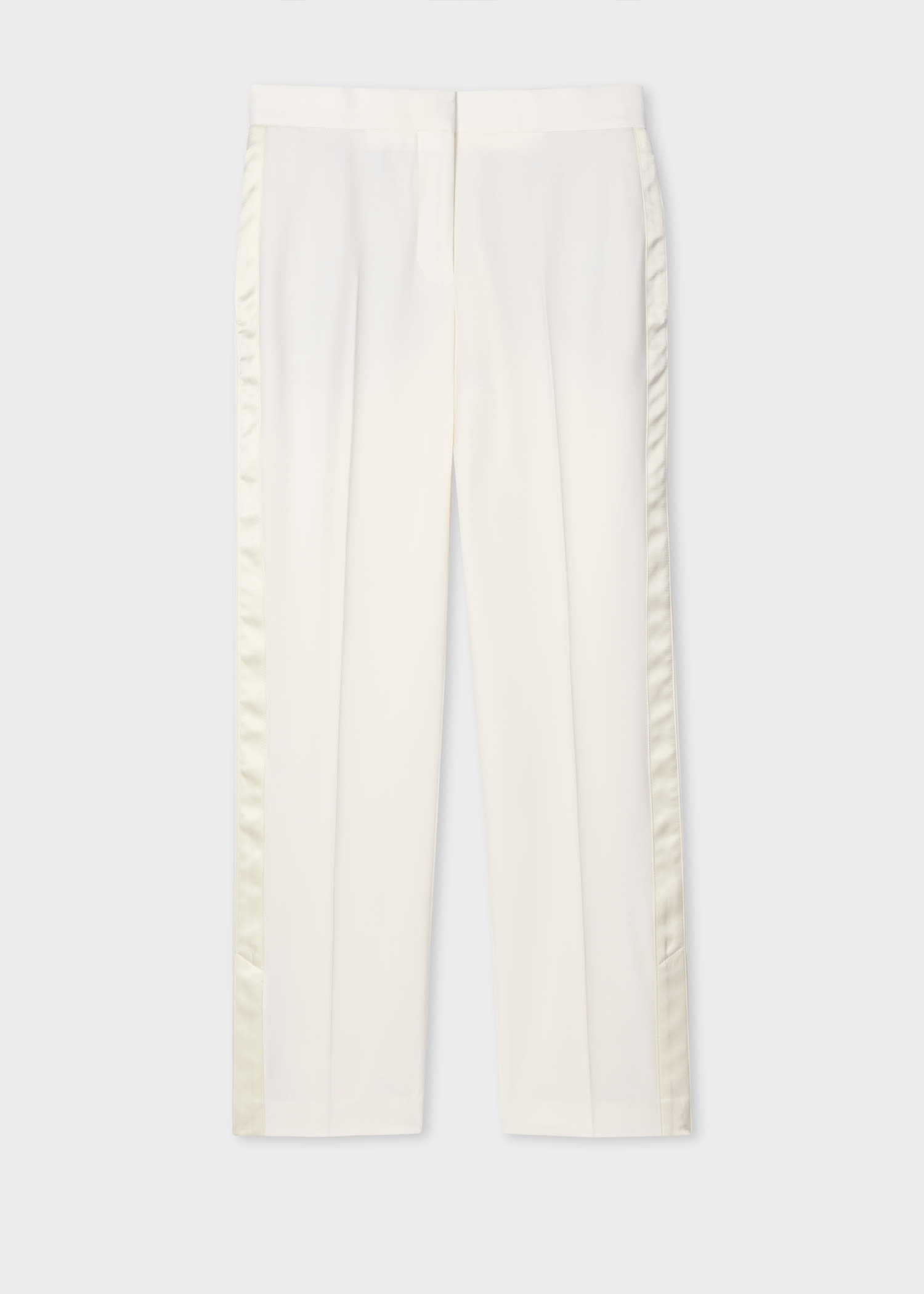 Women's Stretch-Wool Double-Breasted Tuxedo Suit - 5