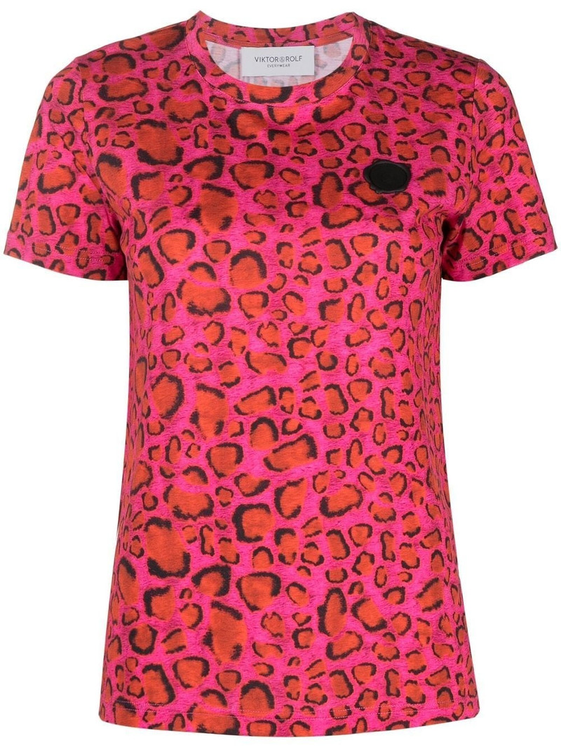 logo-patch short-sleeve T-shirt 1