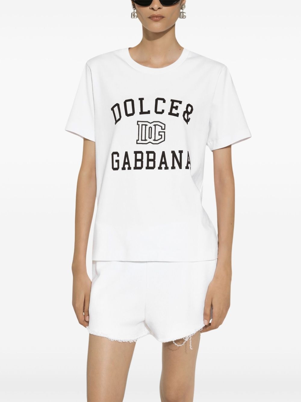 logo-print T-shirt - 5