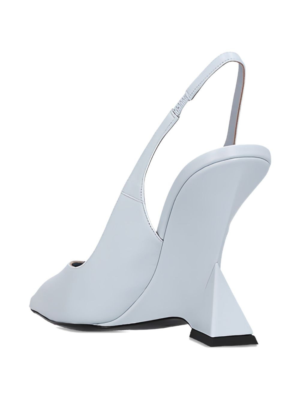 105mm Cheope slingback wedge pumps - 4