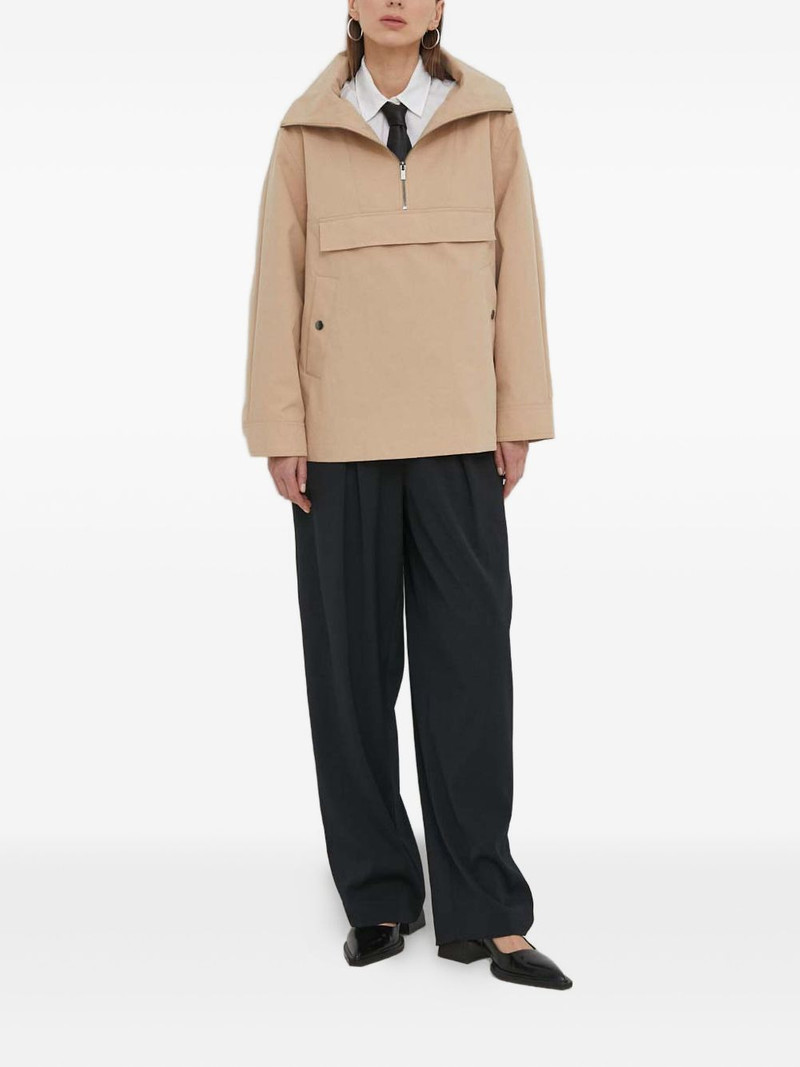 ba&sh hooded half-zip jacket outlook
