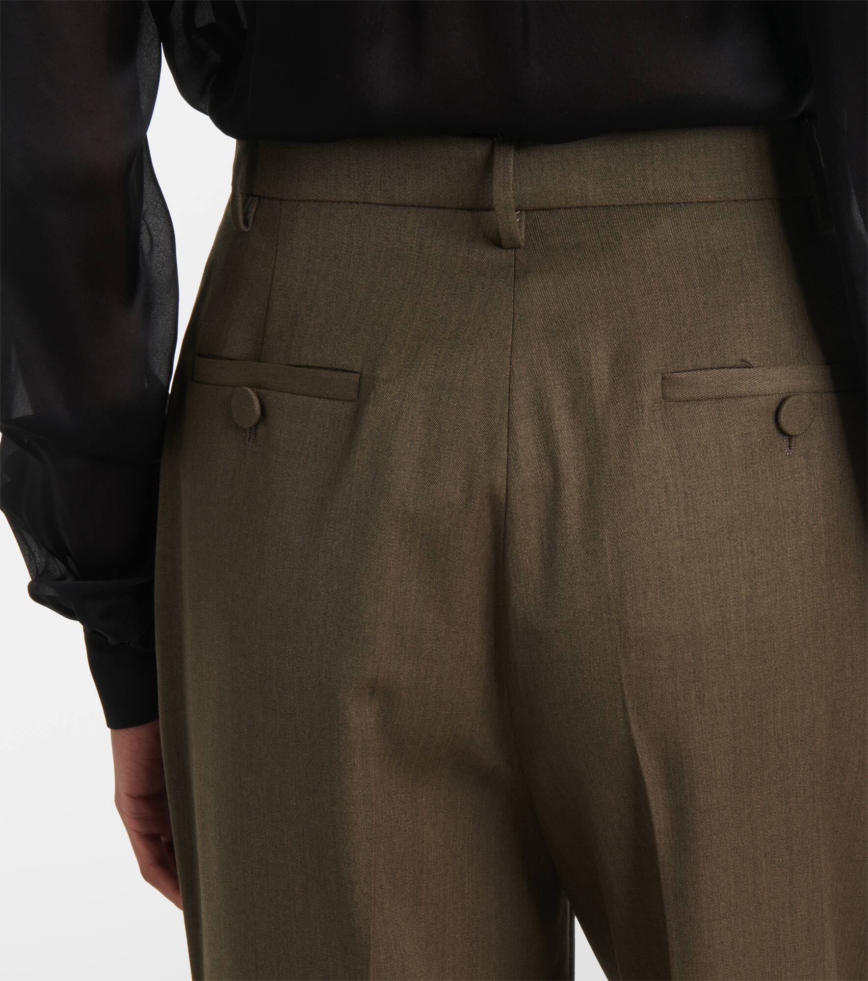 Emmett virgin wool straight pants - 6