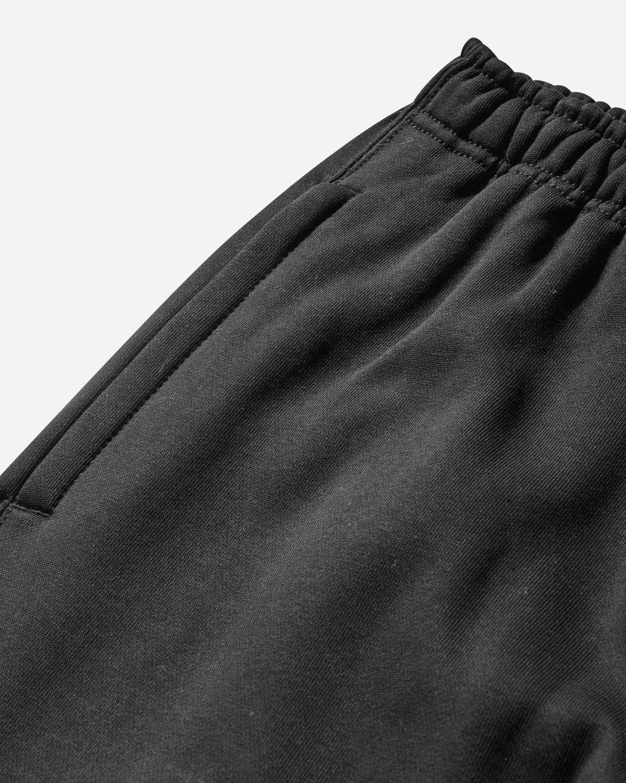 Men's Solo Swoosh Cuffed Fleece Pants Black - 4