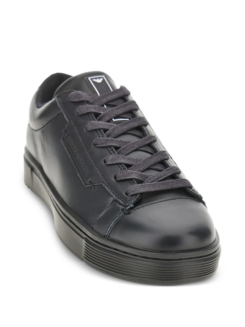 EMPORIO ARMANI lace-up sneakers outlook