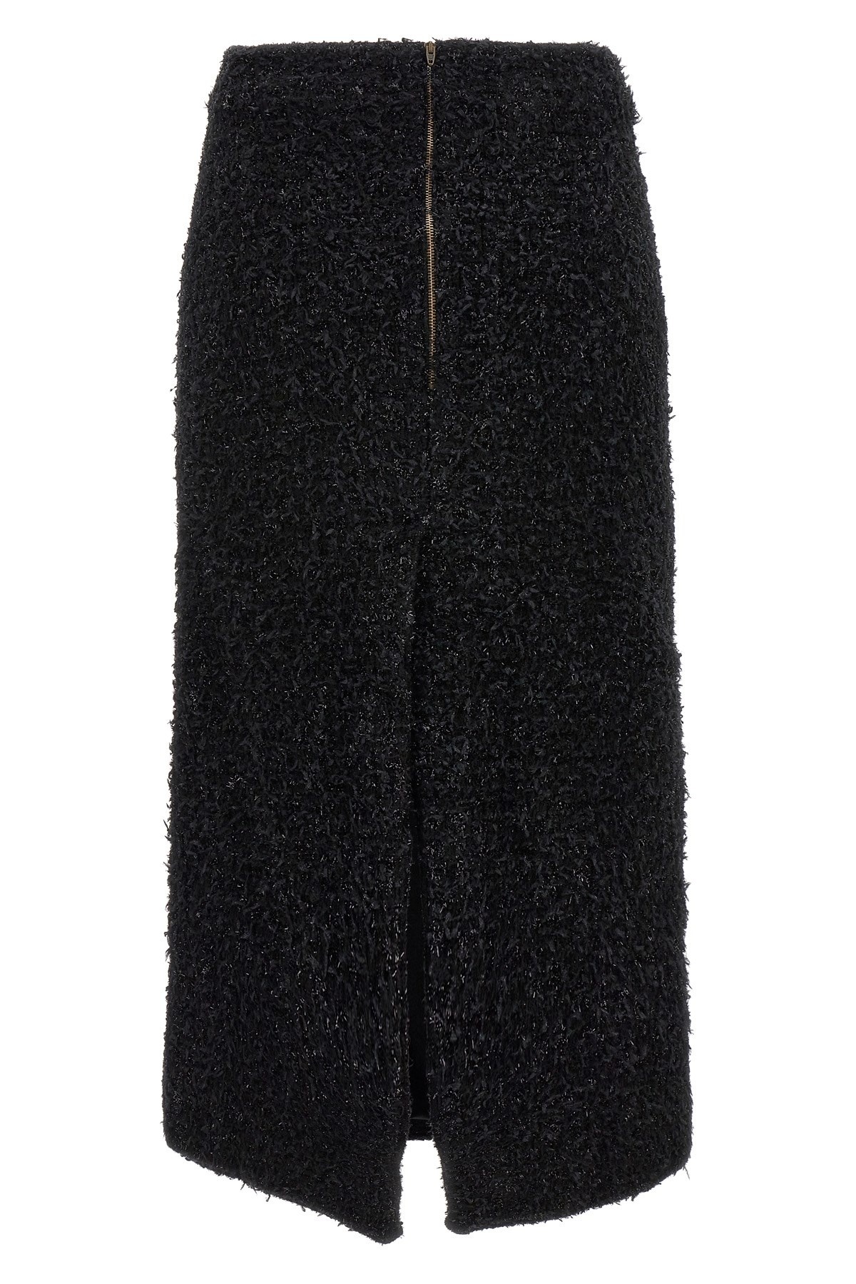 BALENCIAGA Tweed midi skirt | julianfashion | REVERSIBLE